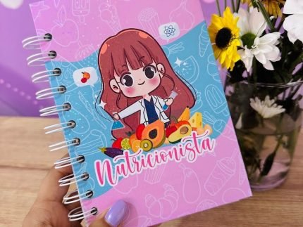 Libreta pequeña Nutricionista