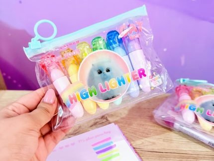 Resaltadores Huellas transparentes