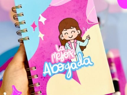 Libreta de apuntes Abogada