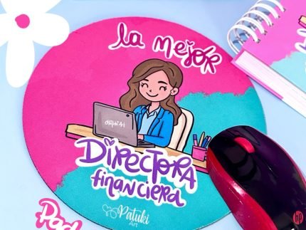 Pad mouse Directora Financiera