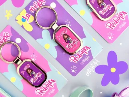 Llavero metálico Pediatra