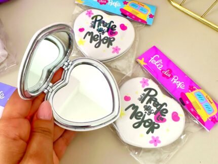 Espejo corazón profe