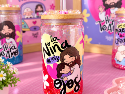 Termo snowglobe "Niña"